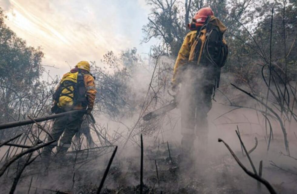 Se reactivó el incendio en El Bolsón y debieron sumar un grupo de brigadistas neuquinos