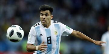 El excelente desempeño de Marcos Acuña durante el partido contra Polonia en Qatar.