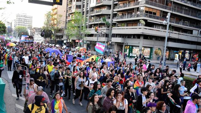 En 2019 se registró una importante participación en el centro de la ciudad. (Patria Grande Rosario)