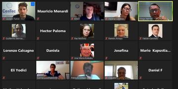 Zoom de capacitación de empresarios