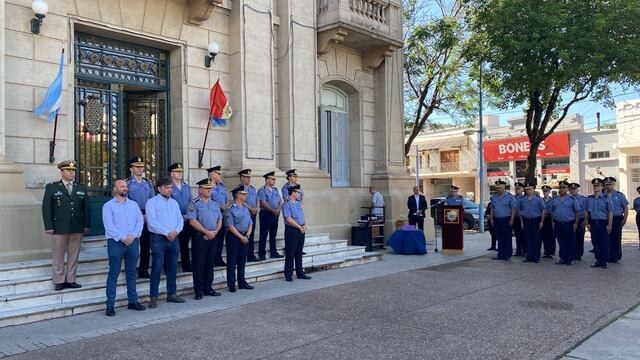 Celebración por el 133° aniversario de la Policía de Santa Fe en Rafaela