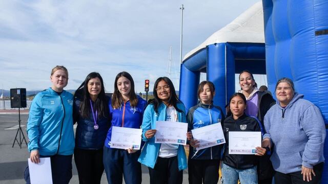 Reconocen en Ushuaia a mujeres deportistas