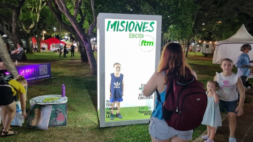 El evento, que se realiza en el Parque Paraguayo de Posadas, tuvo una gran concurrencia.