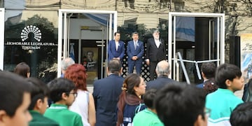 En la Legislatura provincial. Lanzaron un concurso sobre la temática de Bernabé Aráoz.