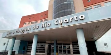 El menor fue trasladado al San Antonio de Padua de Río Cuarto. Gentileza: Red 92.