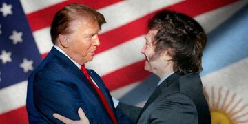 Milei adelantó que buscará un acuerdo de libre comercio con Estados Unidos (X).