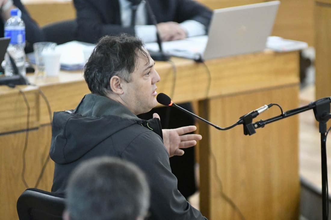 Declara en el juicio de Nora Dalmasso, Gastón Zarate "El perejil" (Tomy Fragueiro / La Voz)