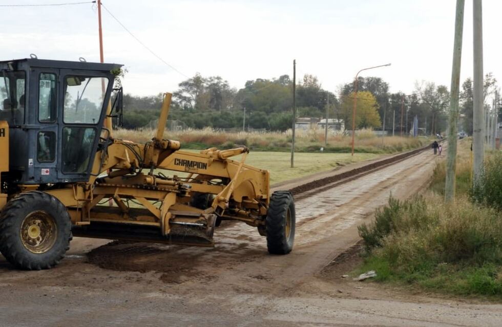 Reparación y mantenimiento de calles de tierra