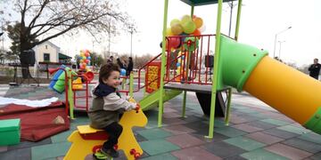 San Rafael cuenta con una Plaza de la Primera Infancia. Una iniciativa de Fudnación Arcor con la comuna.