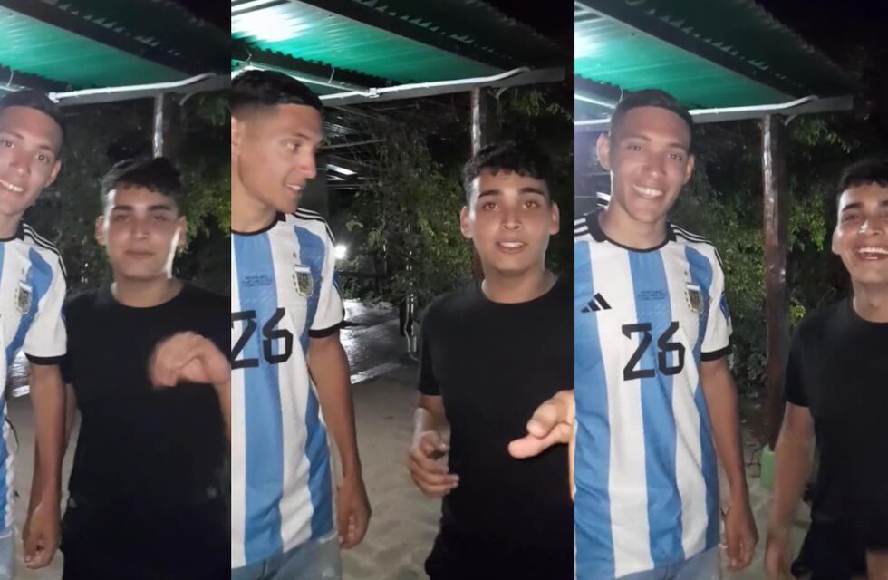 Nahuel Molina protagonizó un hilarante momento que es sensación en TikTok: “Grabame, grabame”