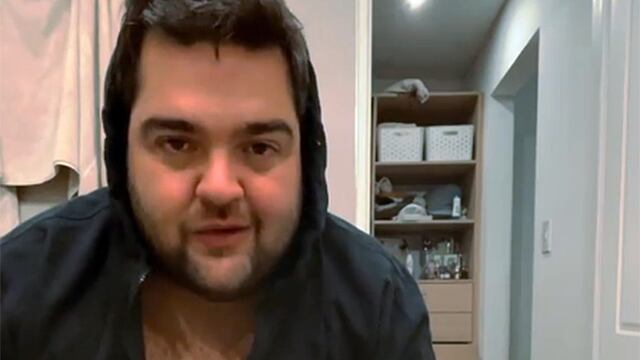 Barassi dio a conocer su alta médica y la de su familia a través de un video.