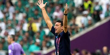 Argentina-Arabia Saudita. (AP)