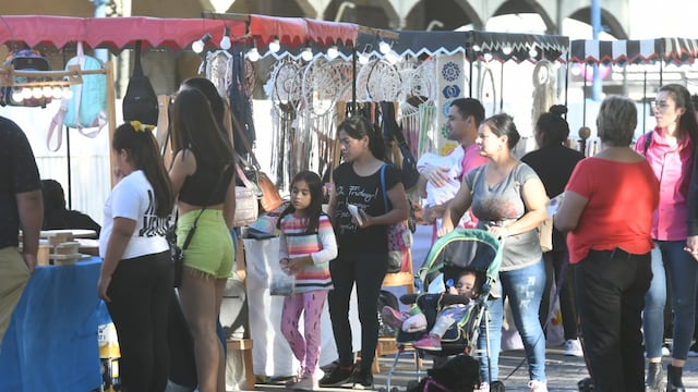 Plaza Feria y la Feria desde el Origen convocaron a los rafaelinos a la Plaza 25 de Mayo