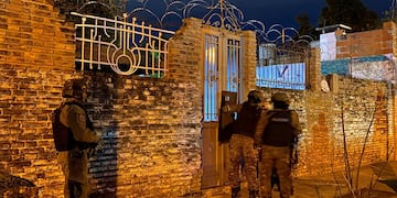 Gendarmería Nacional hizo 21 allanamientos el viernes 10 de mayo.
