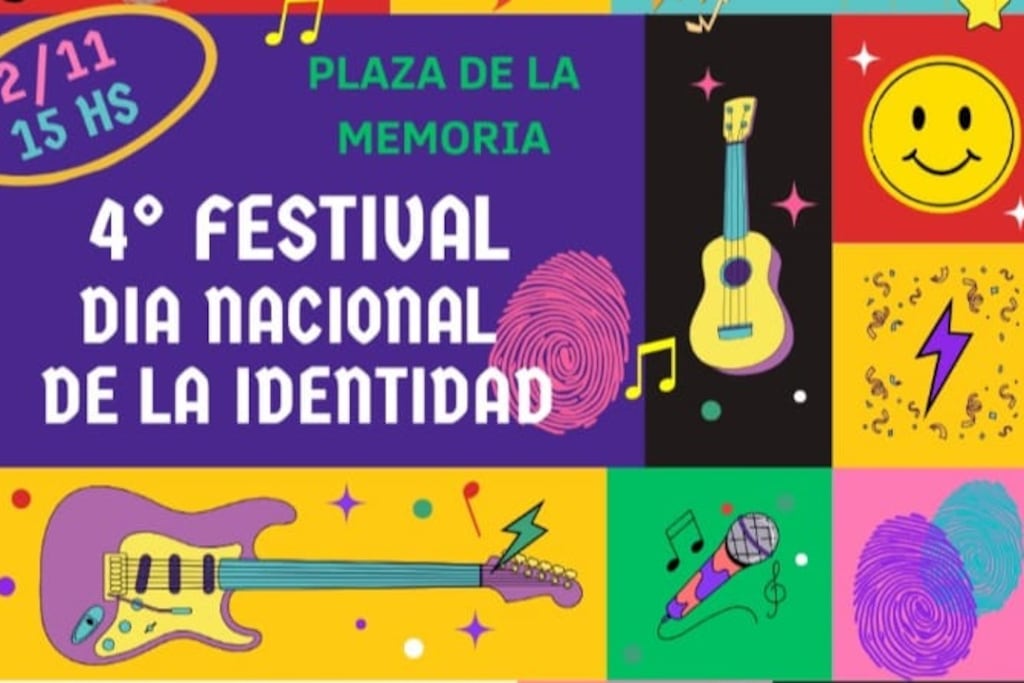 Tres Arroyos: 4º festival por el Día Nacional de la Identidad en la Plaza de la Memoria