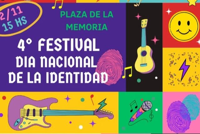 Tres Arroyos: 4º festival por el Día Nacional de la Identidad en la Plaza de la Memoria