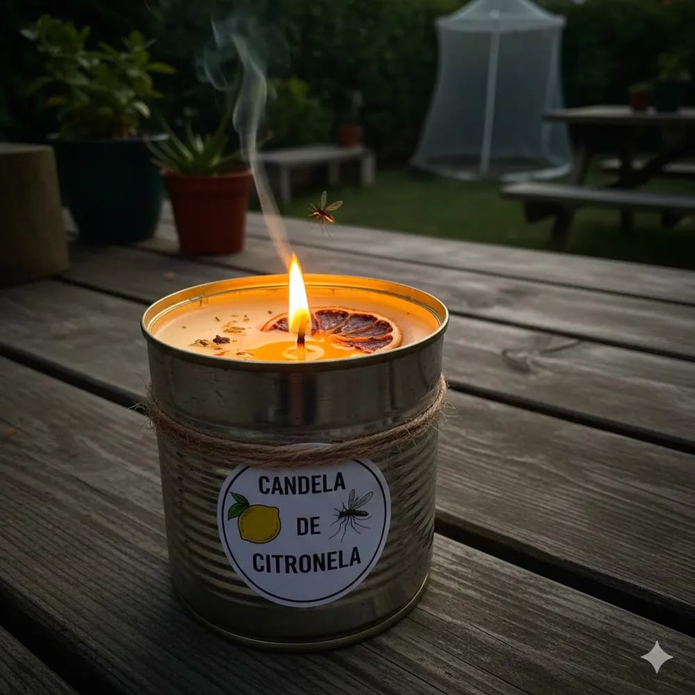 Cómo crear un portavelas con una lata de durazno