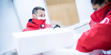 Este domingo arribaron al país un lote de vacunas Cansino. (Ministerio de Salud de la Nación)