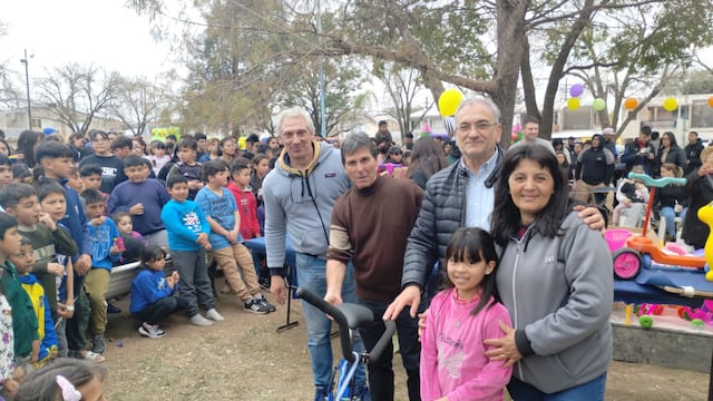 Festejo por el día de las infancias en el barrio 17 de octubre