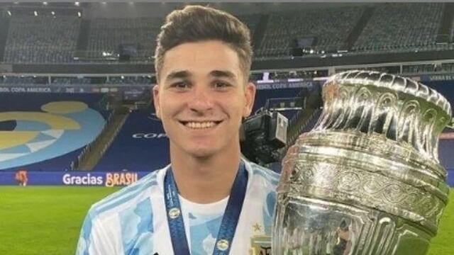 Julián Álvarez Campeón de América