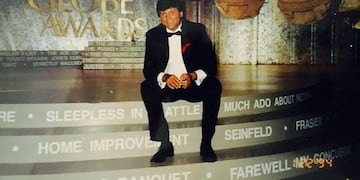 Carlos Calvo tenía 41 años cuando asistió a la ceremonia de los Golden Globe Awards, en 1994.