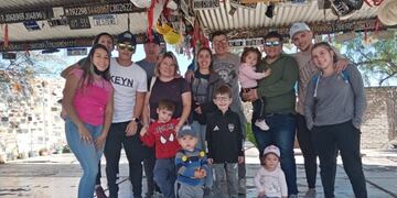 Una multitud de fieles en la Difunta Correa.