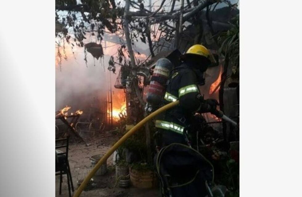 Incendio: una familia perdió todo sus bienes