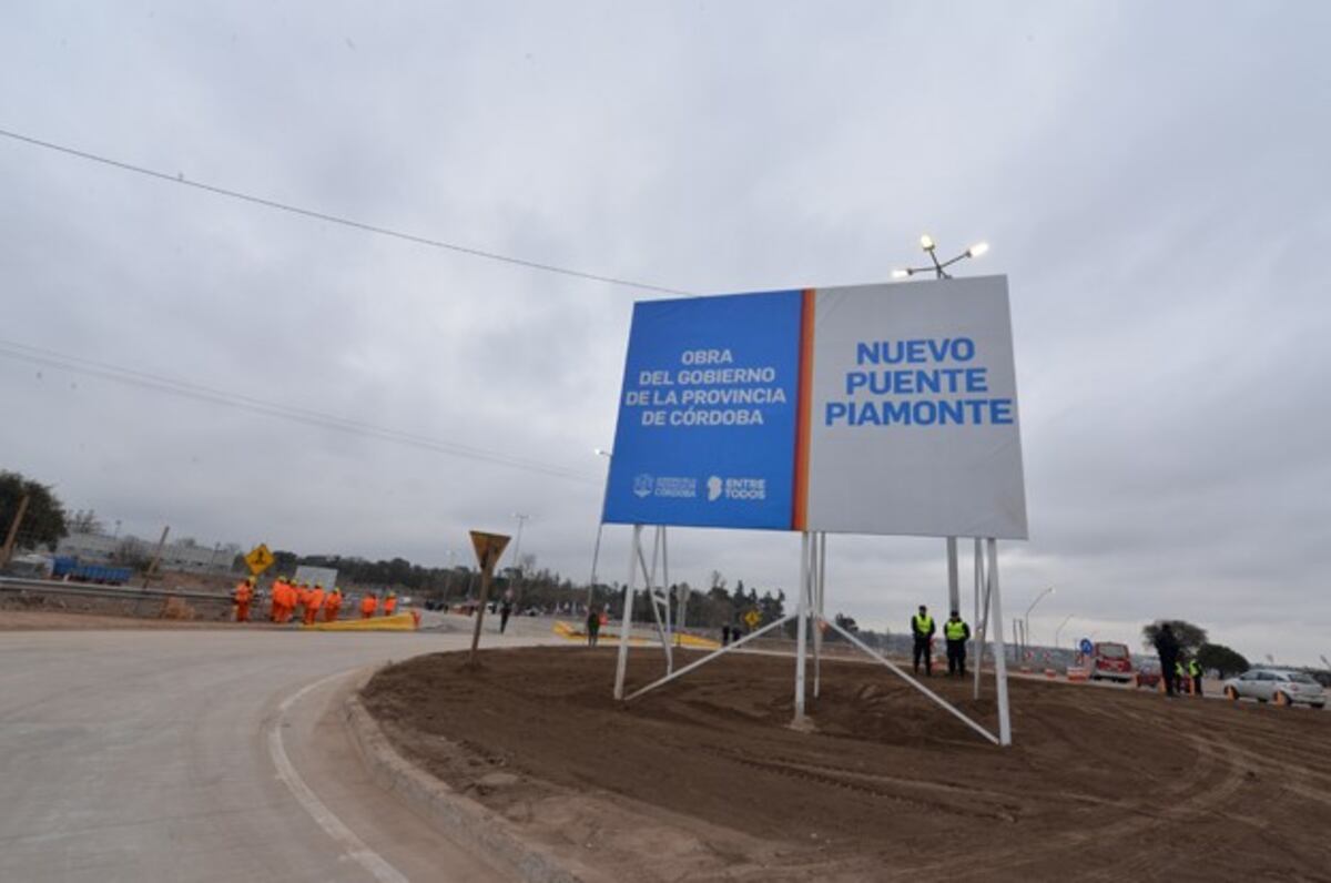 Habilitaron el tránsito sobre el puente Piamonte