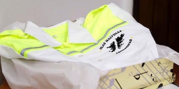 Malvinas en reparticiones gubernamentales, San Juan\u002E