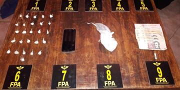 La pareja fue detenida por venta de drogas en la localidad de Freyre\u002E