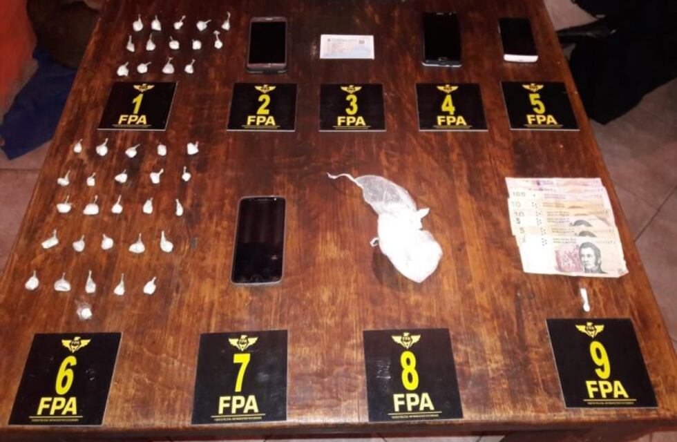 Una pareja detenida por venta de droga en la localidad de Freyre