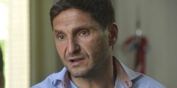 Maximiliano Pullaro, ministro de Seguridad de la provincia de Santa Fe\u002E (Marcelo Rubén Bustamante)