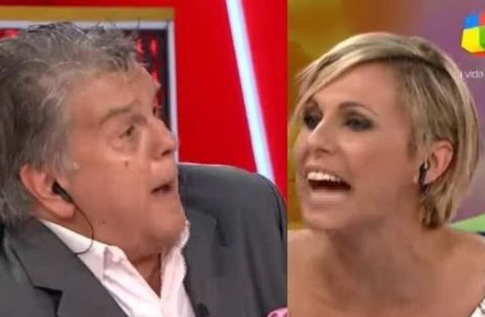 Fuerte discusión entre Luis Ventura y Denise Dumas por ¡Maradona!
