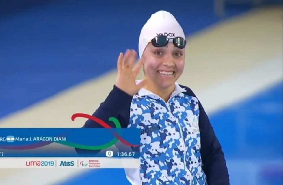 La carlospacense Jazmín Aragón culminó sexta en su debut en los Juegos Para-Panamericanos 2019
