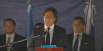 Germán Garavano, en el acto por los 27 años del atentado a la embajada de Israel\u002E