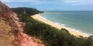 Praia de Pitinga, en Porto Seguro\u002E