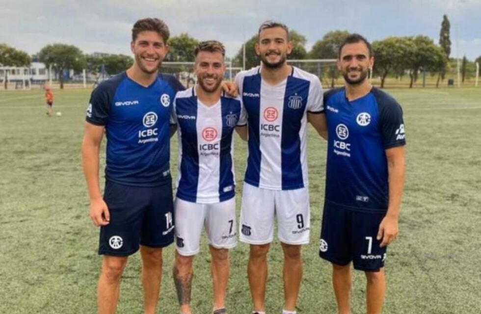 Cuatro "Matadores" juntos, por amor a la camiseta de Talleres