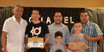 Joana Silvera y Santino Saldivia deportistas del año en Cañadón Seco