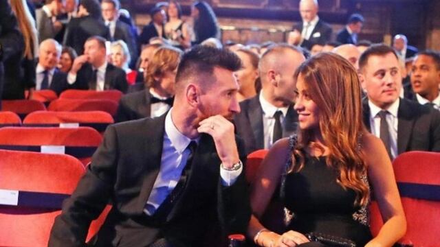 Antonela Roccuzzo sorprendió con su look para la gala del nuevo espectáculo del Cirque du Soleil basado en Messi\u002E (Instagram)