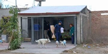 Esta es la casa donde se vivieron horas de tensión\u002E