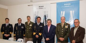 Autoridades del Almirante Irízar