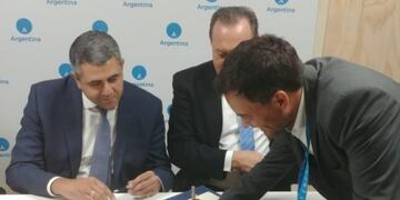 Importante firma de convenio entre Jujuy y la OMT, en Madrid
