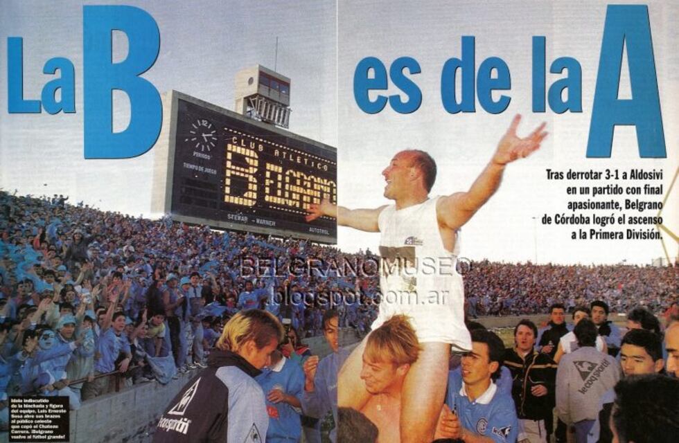 A 20 años del ascenso de Belgrano a Primera