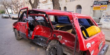 Andrés Muñoz falleció luego de salir despedido de su Fiat Duna\u002E (El Ciudadano)