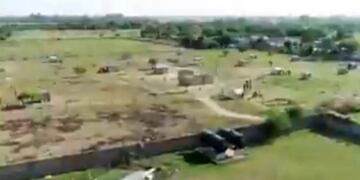 Terrenos usurpados en Córdoba (imagen de TV)\u002E