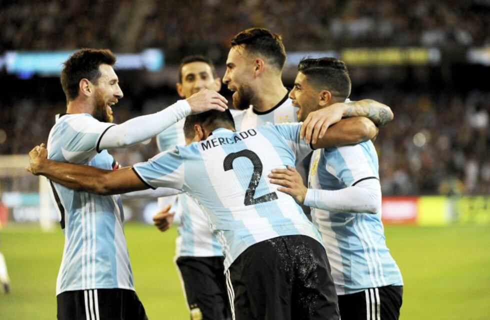 Argentina ya llegó a Singapur para preparar el amistoso del martes
