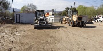 Retomaron las obras de mejoramiento en el Barrio La Quinta de Carlos Paz