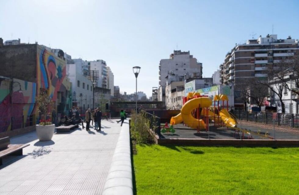 Cómo es el nuevo Parque Lineal del Cruce Medrano en Almagro