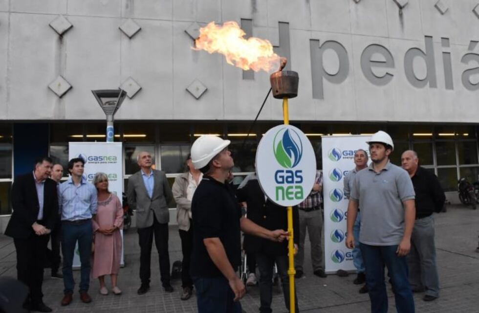 El gobierno habilitó la primera red de distribución de gas natural de la provincia