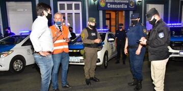 Operativos de control en la noche de Concordia